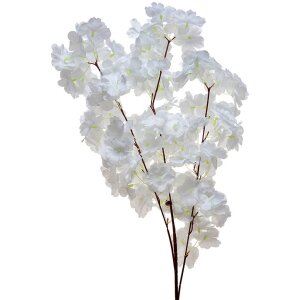 Clayre & Eef 5PL0108W Siertak met bloemen wit...