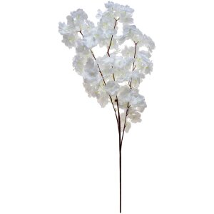 Clayre & Eef 5PL0108W Siertak met bloemen wit...