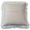 Clayre & Eef KT021.350 Kussenhoes 45x45 cm Wit Grijs Synthetisch