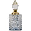Clayre & Eef 6GL5020 Parfumflesje Glas Transparant 3x3x8 cm