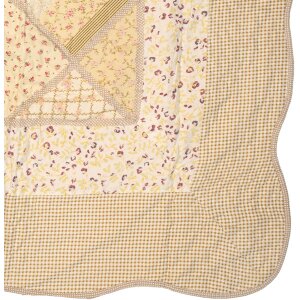 Clayre & Eef Q198.061 Sprei 230x250 cm 2 Kussenslopen 50x70 cm