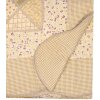 Clayre & Eef Q198.061 Sprei 230x250 cm 2 Kussenslopen 50x70 cm