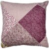 Clayre & Eef Q201.020 Kussenhoes patchwork roze paars 40x40 cm