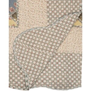 Clayre & Eef Q203.061 Sprei 230x250 cm 2 Kussenslopen 50x70 cm
