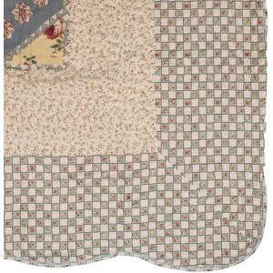 Clayre & Eef Q203.061 Sprei 230x250 cm 2 Kussenslopen 50x70 cm