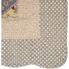 Clayre & Eef Q203.061 Sprei 230x250 cm 2 Kussenslopen 50x70 cm