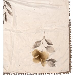Clayre & Eef Q210.061 Sprei 220x240 cm 2 Kussenslopen 50x70 cm Bloemig