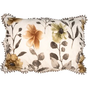 Clayre & Eef Q210.061 Sprei 220x240 cm 2 Kussenslopen 50x70 cm Bloemig