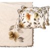 Clayre & Eef Q210.061 Sprei 220x240 cm 2 Kussenslopen 50x70 cm Bloemig
