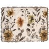 Clayre & Eef Q210.061 Sprei 220x240 cm 2 Kussenslopen 50x70 cm Bloemig