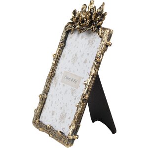 Clayre & Eef 2F1201 Fotolijst 9x13 cm Goud Vintage Look