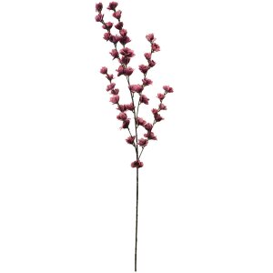 Clayre & Eef 5PL0115P Siertak met bloemen 102 cm Roze