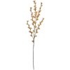 Clayre & Eef 5PL0115W Siertak met bloemen Beige 102 cm