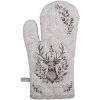 Clayre & Eef GTW44 Ovenwant hertenmotief beige-bruin 18x30 cm