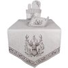 Clayre & Eef GTW44 Ovenwant hertenmotief beige-bruin 18x30 cm
