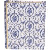 Clayre & Eef 66016 Boekvorm Wit Blauw 17x14x5 cm Retro Vintage
