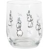 Clayre & Eef BNSGL0002 Drinkglas konijn Ø 8x9 cm 300 ml landelijke stijl