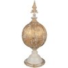 Clayre & Eef 6Y5584 Ornament IJzer Bruin-Goud Antiek Ø 19x45 cm