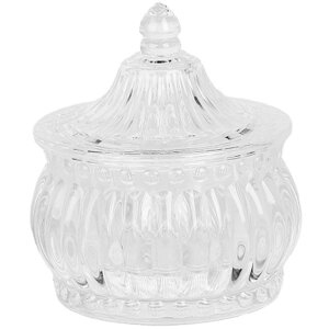 Clayre & Eef 6GL5005 Voorraadpot met deksel Ø 10x11 cm