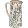 Clayre & Eef 6CE1922L Sierkan Keramiek Beige Groen 21x14x26 cm