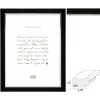 Deknudt S45VH2 fotolijst kunststof zwart helder glas 10x15 tot 30x45 cm