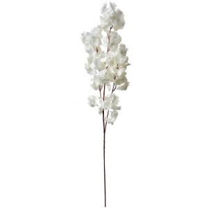 Clayre & Eef 5PL0118W Decoratietak met Bloemen Wit...