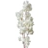 Clayre & Eef 5PL0118W Decoratietak met Bloemen Wit 24x8x100 cm
