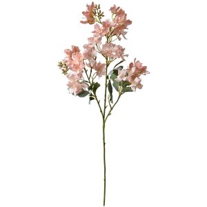 Clayre & Eef 5PL0120 Decoratieve Tak Bloemen Roze 22x11x85 cm Modern Kunststof