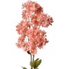 Clayre & Eef 5PL0125P Decoratieve tak met roze bloemen 17x9x72 cm kunststof