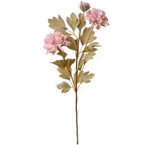 Clayre & Eef 6PL0328P Decoratie Tak met Bloemen Roze...