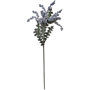 Clayre & Eef 6PL0329 Decoratie Tak met Bloemen Blauw...