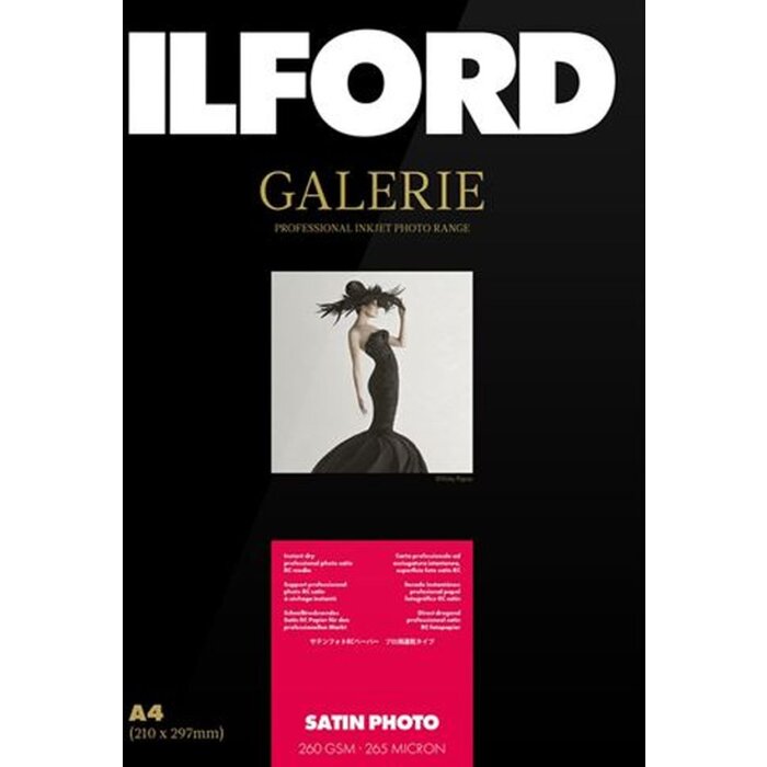 Ilford Gallery Satin fotopapier 260g A4 100 vellen