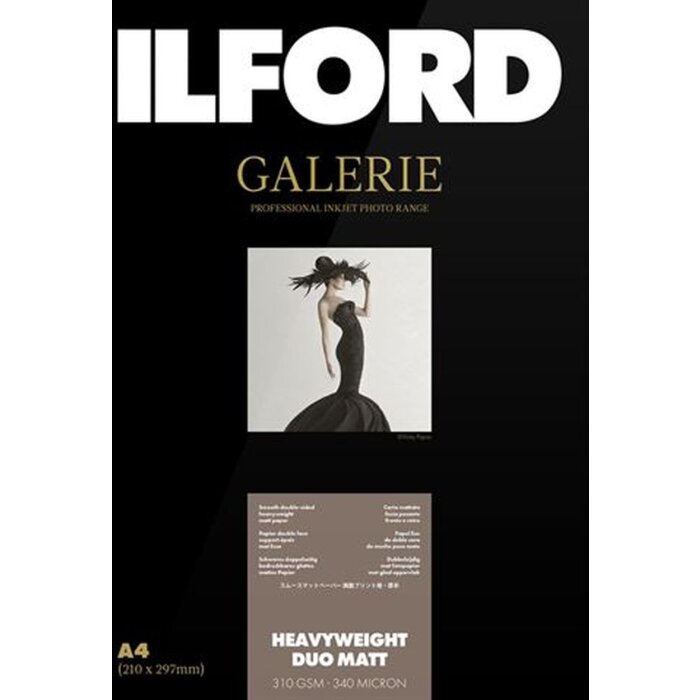 Ilford Gallery Duo Mat A4 50 vellen 210 g/m² fotopapier