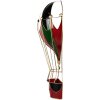 Clayre & Eef 5Y1260 Decoratie Luchtballon Metaal Rood Groen 31x16x63 cm