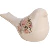 Clayre & Eef 6CE1951L Decoratie Vogel Beige Roos 25x10x13 cm