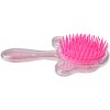 Juleeze JZCHBR0004 Haarborstel kinderen roze 15x9x3 cm ergonomisch lichtgewicht