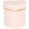 Clayre & Eef 66024P Geschenkdoos Hart Roze 10x10x10 cm