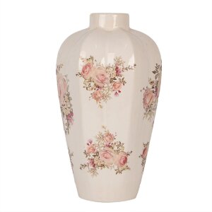 Clayre & Eef 6CE1963M Vaas Ø 21x34 cm Beige...