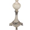 Clayre & Eef 6MG0056 Kandelaar Beige Bruin 14x14x40 cm