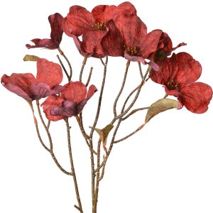 Clayre & Eef 5PL0112R Kunstbloem Rood 12x8x72 cm