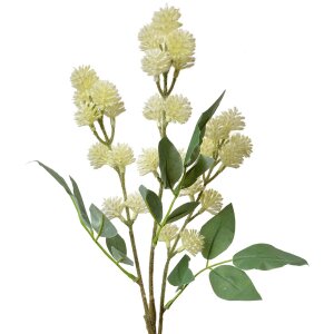 Clayre & Eef 5PL0123BE Decoratie tak met bloemen 16x7x68 cm