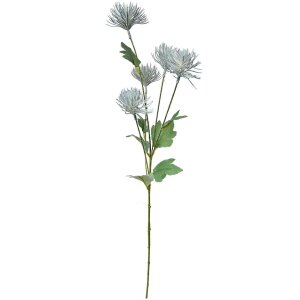 Clayre & Eef 5PL0124BL Decoratie Tak met Bloemen Wit 16x9x70 cm