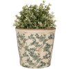 Clayre & Eef 6CE1976M Bloempotdecoratie Ø 17x16 cm Vintage Design