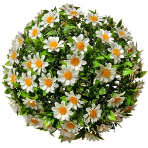 Clayre & Eef 6PL0324M Decoratieve bol kunstbloem...