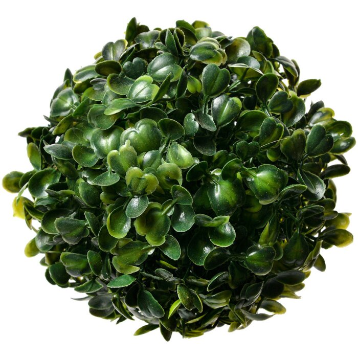 Clayre & Eef 6PL0325XS Decoratieve bol buxus Ø 12 cm Groen