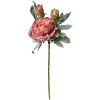 Clayre & Eef 6PL0332R Kunstbloem Roos Rood 12x12x62 cm