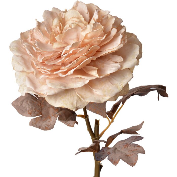 Clayre & Eef 6PL0334 Kunstbloem Roos Roze 10x10x60 cm