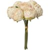 Clayre & Eef 6PL0336W Kunstbloemenboeket 7 Rozen Wit 16x14x34 cm