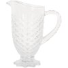 Clayre & Eef 6GL5027 Kruik Glas Transparant 20x13x24 cm 1100 ml