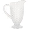 Clayre & Eef 6GL5027 Kruik Glas Transparant 20x13x24 cm 1100 ml